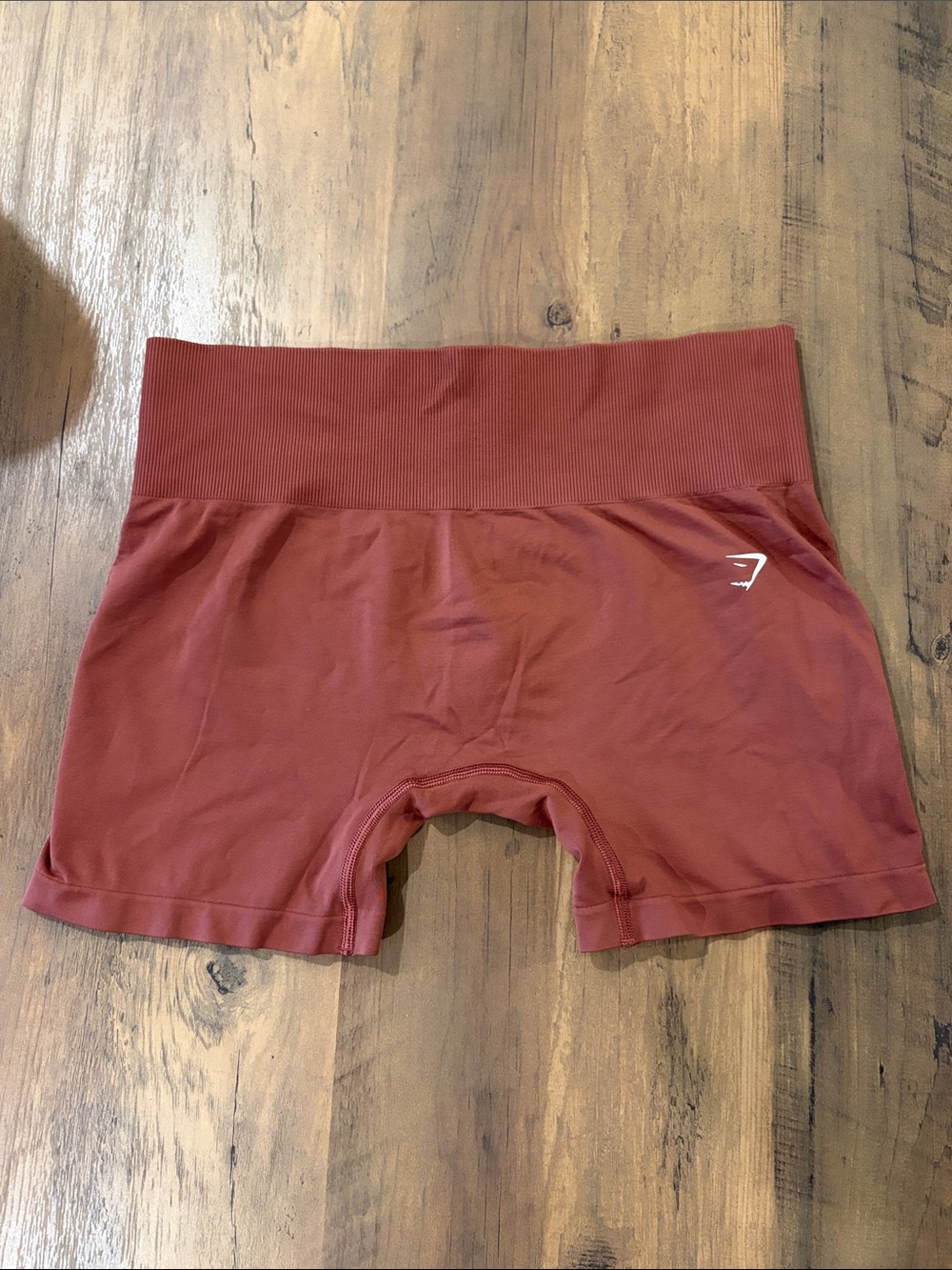 Gymshark Rusted Clay Seamless High-Waist Bike Shorts
